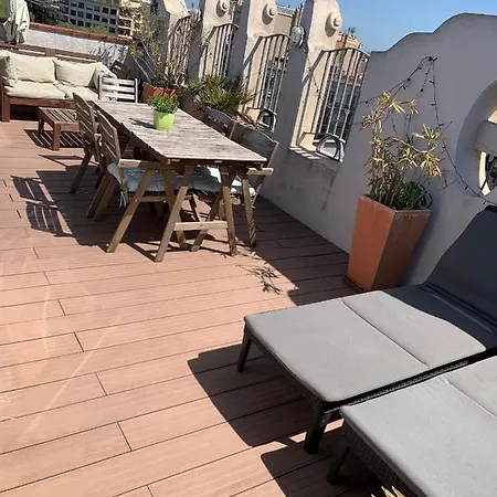 Montjuic Castle Penthouse Apartment Barcelona
